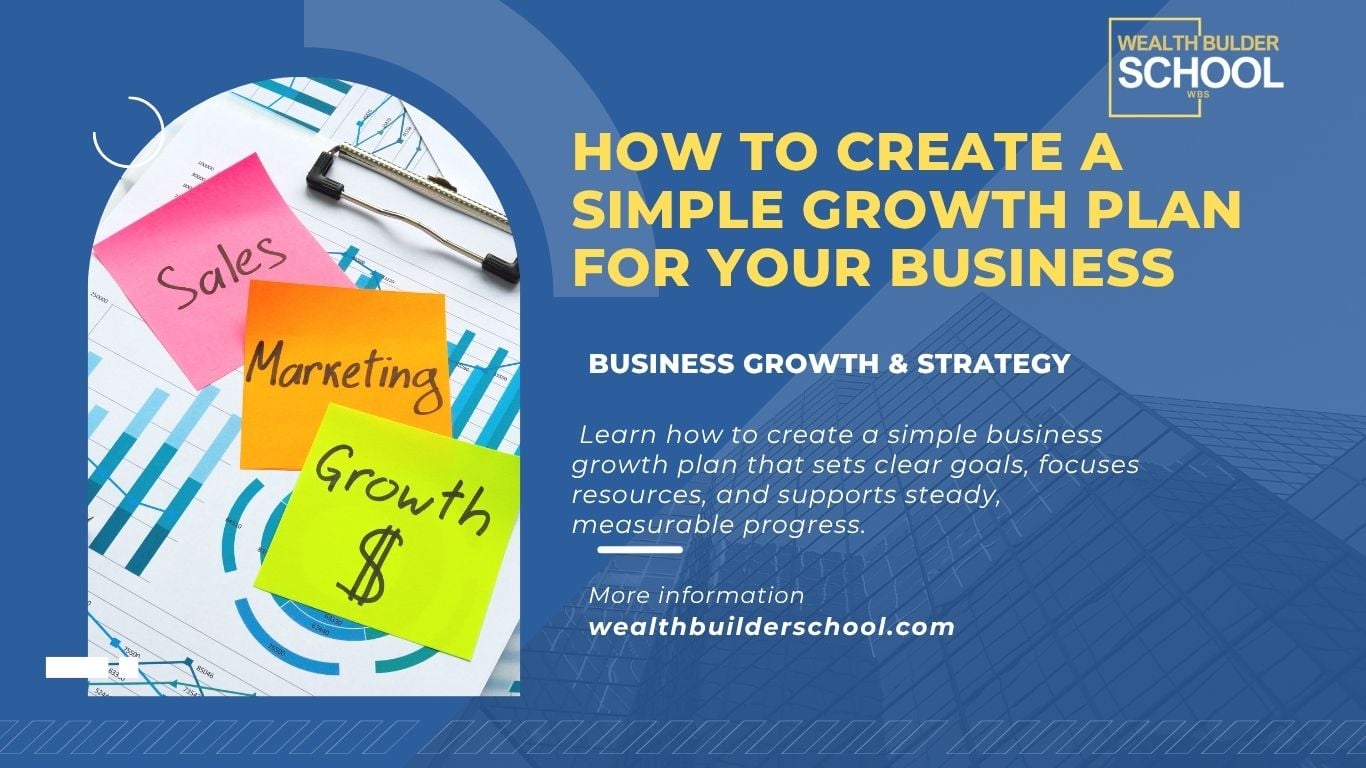 How to Create a Simple Growth Plan for Your Business