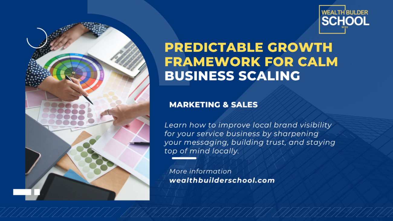 Predictable Growth Framework for Calm Business Scaling